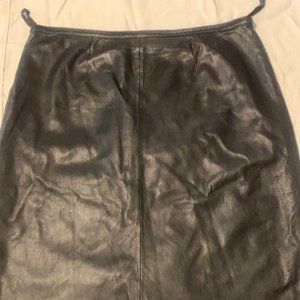 MixIt Leather Skirt